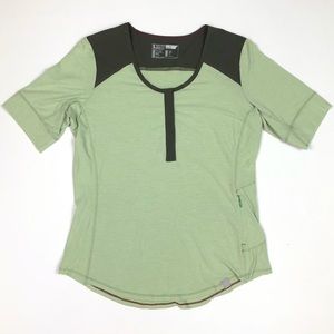 5.11 Tactical Women’s Size Large Henley Short Sleeve Shirt